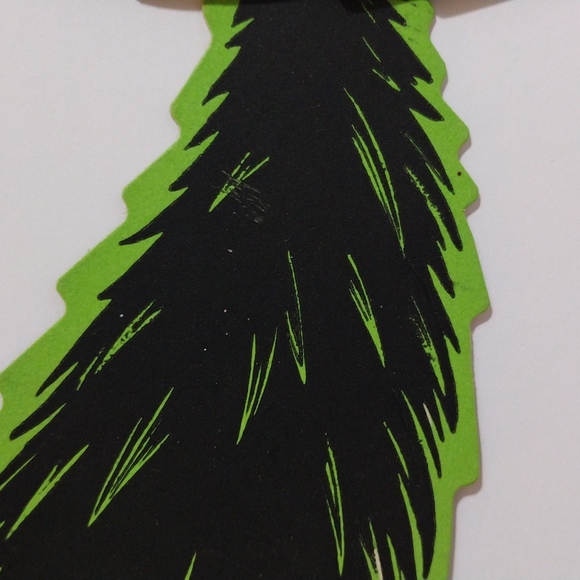 Vintage Halloween Cutout Cat 1970's - Picture 8 of 10